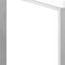 Homeroots 47" White and Silver L Shape Computer Desk With Three Drawers 333378 - alternate 4