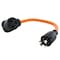 Ac Works 1.5FT Adapter NEMA L14-30 Plug 4-Prong 30A to NEMA 6-50R 50A 250V WDL1430650-018 - alternate 1
