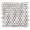 Apollo Tile Wooden Gray 11x12 Marble Polished Floor and Wall Mosaic Tile 4.55 sqft/case, 5PK APLSV88G05PA - alternate 1