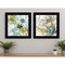 Homeroots Set Of Two Sea Glass 3 Black Framed Print Wall Art, 2PK 407217 - alternate 4
