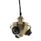 Sunlite Copper Bronze Vintage Inspired Metal Industrial 42in. Cord Triple Socket Pendant Fixture 07001-SU - alternate 1