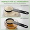 Nutrichef 5-Piece Plastic Measuring Spoons Set NCMMS5 - alternate 5