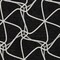 Homeroots 9' X 12' Black And Ivory Geometric Washable Indoor Outdoor Area Rug 612855 - alternate 8