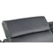 Homeroots 65in Dark Gray and Black Italian Leather Power Reclining Loveseat 720492 - alternate 10