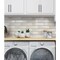 Apollo Tile Lace White 11.8 in x 11.8 in Glass Glossy Floor and Wall Mosaic Tile 4.83 sqft/case, 5PK APLC8802A - alternate 10