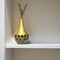 Uniquewise Teardrop Shape Table Flower Vase with Black Honeycomb Design for Dining Table, Living Room QI004249 - alternate 7
