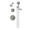 Symmons Elm Two Handle Five Spray Shower Trim with Three Spray Hand Shower (Valves Not Included) 5595STN15TRM - alternate 1