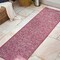 Jonathan Y Tela Bohemian Textured Weave Floral Fuchsia/Light Gray 2 ft. x 10 ft. Indoor/Outdoor Runner Rug SMB100G-210 - alternate 8