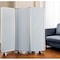 Homeroots 71" White Iron Folding Six Panel Screen Room Divider 348671 - alternate 5