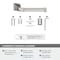 Amerock Revitalize Brushed Nickel Traditional Single Post Toilet Paper Holder BH36031G10 - alternate 5
