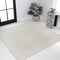 Jonathan Y Aarhus High-Low Minimalist Scandi Striped Ivory/Cream 7 ft Square Indoor/Outdoor Area Rug SCN102B-7SQ - alternate 6