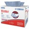 Wypall WypAll Power Clean X90 Ultra Duty Cloths (12891), Wipes BRAG BOX, Blue Denim, 1 Box / Case 12891 - alternate 1