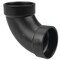 Nibco 5807 6 Hub x Hub 90 Elbow Abs I055850 - alternate 1