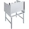 Amgood 22.5 in. x 24 in Stainless Steel Four-Tier Liquor Display Rack AMG LDR-2224-Z - alternate 6