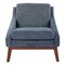 Office Star Products Lounge Seating/Davenport Mid-Century Club Chair, Navy SL4411R-MC3 - alternate 7