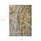 Homeroots 3' X 5' Brown Taupe And Gold Abstract Washable Indoor Outdoor Area Rug 577932 - alternate 7