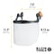 Klein Tools Face Shield, Clear Visor, Polycarbonate, Locking Mount Suspension 60528 - alternate 9