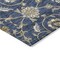 Homeroots 5' X 8' Navy Blue Brown And Ivory Moroccan Washable Indoor Outdoor Area Rug 605164 - alternate 8