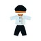 Miniland Doll Clothing Set, 15'', Cook 31534 - alternate 1