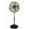 Edendirect 20 inches 3 speeds high velocity pedestal oscillating fan in yellow with 80 degrees oscillation ZR-FAN-PD20W(yellow) - alternate 1