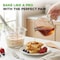 Nutrichef 2 and 4 Cups Glass Measuring Cup Set with Lids (17 & 34 oz) NCGL3MESLID10 - alternate 4