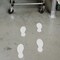 Brady ToughStripe Max Floor Marking Footprint 10 in W x 4 in H White, 20PK 177086 - alternate 2
