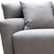 Homeroots 100" Gray Nubuck Leather Sofa 719424 - alternate 6