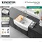 Kingston Brass 30" Solid Surface White Stone Apron-Front Single Bowl Farmhouse Kitchen Sink in Glossy White GKKA30229 - alternate 7