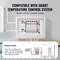 Vevor 6-Branch Radiant Heat Manifold 1/2 in PEX Tubing Floor Heating Manifold Set 7012-25-06-00-NPT - alternate 8