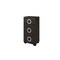 Homeroots 48" Refined Grey High Gloss Chest 329651 - alternate 5