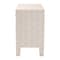 Baxton Studio Leyna Modern Beige Faux Shagreen 3-Drawer Storage Cabinet 251-13970-ZORO - alternate 8