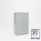 Pucel Heavy Duty Storage Cabinet with 6 in Legs, 36 in W x 66 in H x 24 in D, 3 Shelves, Gray HDSC-3660-24-3L - alternate 1