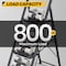 Wrightmaster 3.4 ft. Metal Folding Step Ladder, 8 ft. Reach, with Anti-slip Pedals 800 lbs. Load Capacity ZOR-WK21A-4-DF - alternate 7