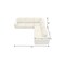 Homeroots 116" Beige Fabric Modular Sleeper Sofa 568303 - alternate 15