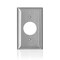 Leviton WallPlate, SingleCircularOpening, SS SS7-40 - alternate 1