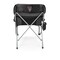 Picnic Time Family Of Brands NCAA NC State Wolfpack PT-XL Heavy Duty Camping Chair - XL Beach Chair - 400 lb Capacity, Black 793-00-175-424-0 - alternate 1