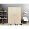 Sartodoors Planum Solid French Double Doors, Planum 0010 Natural Veneer, Wood Solid Panel Frame Trims, Closet PLANUM0010DD-SHP-36 - alternate 1