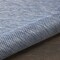 Homeroots 3' X 5' Navy Blue And Ivory Indoor Outdoor Area Rug 556228 - alternate 9