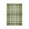 Homeroots 8' X 10' Green Black And Ivory Plaid Washable Indoor Outdoor Area Rug 596336 - alternate 9