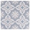 Andova Tiles Bliss Revival Blue 8-in. Encaustic Spanish/Moroccan Patterned Matte Porcelain Wall & Floor Tile ANDBLI288 - alternate 1