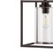 Jonathan Y Quinn 8.13" 1-Light Industrial Farmhouse Iron/Glass LED Pendant, Oil Rubbed Bronze JYL7583A - alternate 12