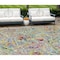 Homeroots 9' X 12' Gray Fern Green And Artichoke Green Paisley Washable Indoor Outdoor Area Rug 588616 - alternate 1