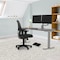 We'Re It Electric Sit Stand Desk, 46.25 H, 30 W X Laminate wood, metal, Brushed Silver, Sarum Twill VL22BS7230-8827 - alternate 5