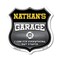 Signmission Nathan's Garage I Can Fix Everything But Stupid, 12 Inch X 12 Inch, Aluminum Metal Sign SHI-A-12-490-NATHAN - alternate 1