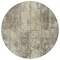 Homeroots 8' Beige Gold And Khaki Round Abstract Washable Indoor Outdoor Area Rug 618765 - alternate 7