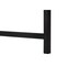 Homeroots 58" Espresso and Black L Shape Computer Desk 489984 - alternate 7