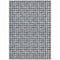 Homeroots 5' X 8' Navy Blue And Ivory Geometric Washable Indoor Outdoor Area Rug 583277 - alternate 9