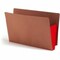 Smead Pocket Folder, End Tab, 5.2", Red, 10PK 74696 - alternate 1
