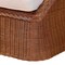 Bali & Pari Derris Bohemian Peanut Brown Braided Rattan 2-Piece Arm Chair and Footstool Set 256-14077-14076-ZORO - alternate 10