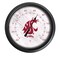 Holland Bar Stool Co Washington State University Indoor/Outdoor LED Thermometer ODThrm14BK-08WashSt - alternate 1